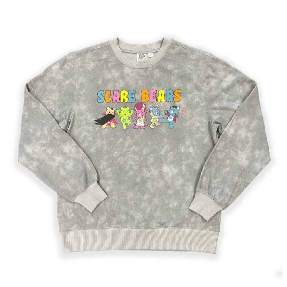 CARE BEARS Scare Line Up, Long Sleeves Women's Graphic Sweatshirt
